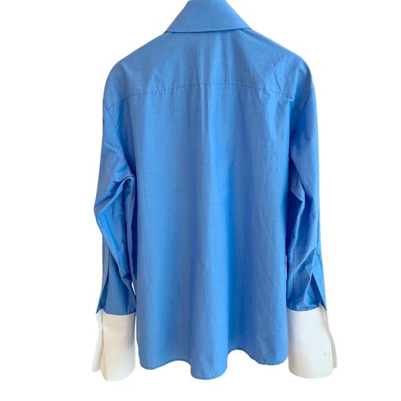 Helsa Classic Oversized Shirt in Tech Poplin L - Picture 7 of 7